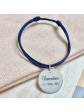 Bracelet médaille merci maîtresse