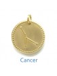 collier pendentif constellation cancer relief
