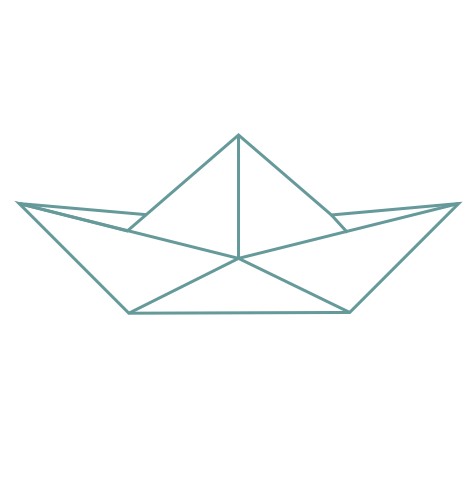 thème origami : bateau
